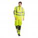 Portwest Xenon Hi Vis Rugby Shirt L Orange POW25008