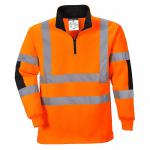 Portwest Xenon Hi Vis Rugby Shirt 2XL Orange POW25012