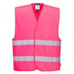 Portwest Iona Vest LXL Pink (Pack of 10) POW25226