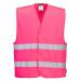 Portwest Iona Vest LXL Pink (Pack of 10) POW25226