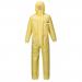 Portwest BizTex Microporous Coverall Type 3456 L Yellow (Pack of 25) POW25229