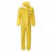 Portwest BizTex Microporous Coverall Type 3456 M Yellow (Pack of 25) POW25230