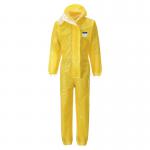Portwest BizTex Microporous Coverall Type 3456 2XL Yellow (Pack of 25) POW25232