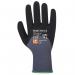 Portwest DermiFlex Ultra Plus Glove L GryBlk (Pack of 12) POW25287