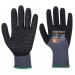 Portwest DermiFlex Ultra Plus Glove L GryBlk (Pack of 12) POW25287