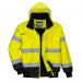 Portwest Hi Vis 3-in-1 Contrast Bomber Jacket L YellowBlk POW25577