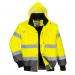 Portwest Hi Vis 3-in-1 Contrast Bomber Jacket S YellowGry POW25585