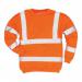 Portwest Hi Vis Sweatshirt XS Orange POW25624