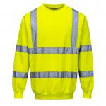 Portwest Hi Vis Sweatshirt XS Yellow POW25625