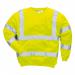 Portwest Hi Vis Sweatshirt XS Yellow POW25625