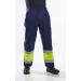 Portwest Hi Vis Modaflame Trousers L YellowNavy POW25816