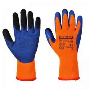Portwest Duo-Therm Glove L OrangeBl Pack of 12 POW25869