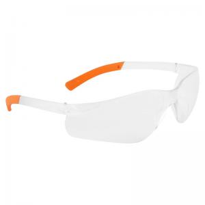 Portwest Pan View Spectacles ClearOrange Pack of 12 POW25931