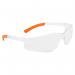 Portwest Pan View Spectacles ClearOrange (Pack of 12) POW25931