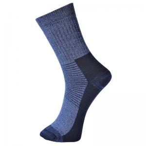 Portwest Thermal Sock 44-48 Bl Pack of 6 POW25956