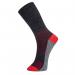 Portwest Hiker Sock 39-43 Blk (Pack of 6) POW25961