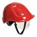 Portwest Endurance Plus Visor Helmet Red POW26070