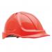 Portwest Endurance Plus Visor Helmet Red POW26070