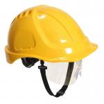 Portwest Endurance Plus Visor Helmet Yellow POW26072