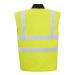 Portwest Hi Vis Reversible Bodywarmer XS Yellow POW26378