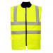 Portwest Hi Vis Reversible Bodywarmer XS Yellow POW26378