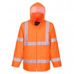 Portwest Hi Vis Rain Jacket XS Orange POW26381