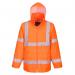 Portwest Hi Vis Rain Jacket XS Orange POW26381