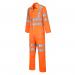 Portwest Hi Vis Polycotton Service Coverall XS Orange POW26385