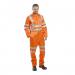 Portwest Hi Vis Polycotton Service Coverall XS Orange POW26385