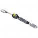 Portwest Self Retract 1.35m Lifeline Black FP48BKR POW26419