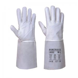 Portwest Premium Tig Welding Gauntlet XL Gry Pack of 12 POW26525