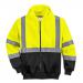 Portwest Hi Vis Contrast Zipped Hoodie 4XL YellowBlk POW26802