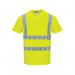 Portwest High Visibility Cotton Comfort T-Shirt Short Sleeve Yellow 4XL S170YER4XL POW26818