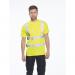 Portwest High Visibility Cotton Comfort T-Shirt Short Sleeve Yellow 5XL S170YER5XL POW26819