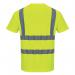 Portwest High Visibility Cotton Comfort T-Shirt Short Sleeve Yellow Medium S170YERM POW26821