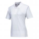 Portwest Naples Womens Polo Shirt XS White POW27285