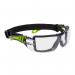 Portwest Tech Look Plus Spectacles Clear (Pack of 12) POW27355