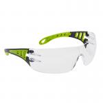 Portwest Tech Look Spectacles Clear (Pack of 12) POW27357