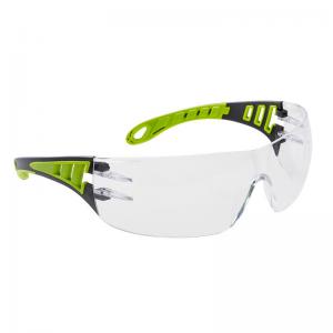 Portwest Tech Look Spectacles Clear Pack of 12 POW27357