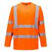 Portwest Hi Vis T-Shirt LS L Orange POW27500