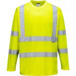 Portwest Hi Vis T-Shirt LS L Yellow POW27506