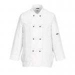 Portwest Rachel Womens Chefs Jacket LS XS White POW27649