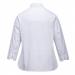 Portwest Rachel Womens Chefs Jacket LS XS White POW27649