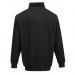 Portwest Sorrento Zip Neck Sweatshirt L Blk POW27673