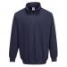 Portwest Sorrento Zip Neck Sweatshirt L Navy POW27679