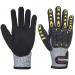 Portwest Anti Impact Cut Resistant Glove 2XL GryBlk (Pack of 12) POW27698