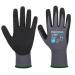 Portwest Dermiflex Aqua Glove S GryBlk (Pack of 12) POW27815