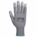 Portwest PU Fingertip Glove XS Gry (Pack of 12) POW27919