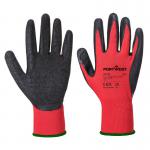 Portwest Flex Grip Latex Glove XL RedBlk (Pack of 12) POW27967