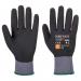 Portwest DermiFlex Ultra Pro Glove Nitrile Sandy S Blk (Pack of 12) POW28108
